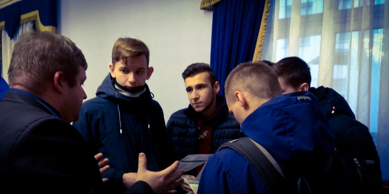 Профориентационная выставка вузов области