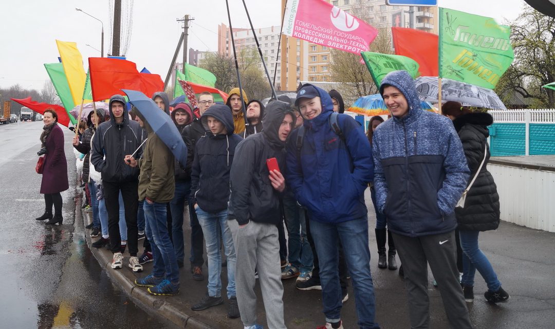 22 апреля В Гомеле состоялся первый в Беларуси экомарафон!