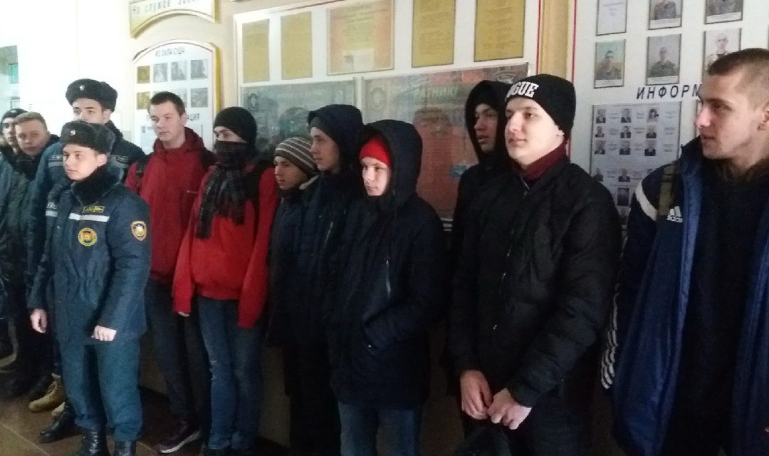 Экскурсия в воинскую часть №5525