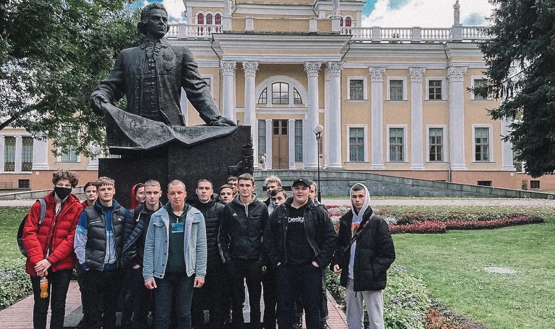 Посещение памятных мест города Гомеля