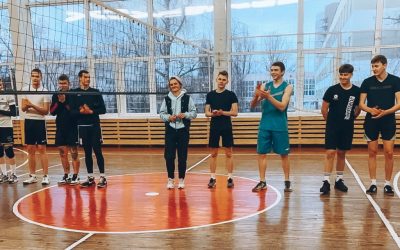 Товарищеская встреча по волейболу