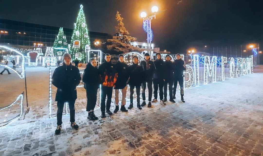 Поздравление от учащихся колледжа!