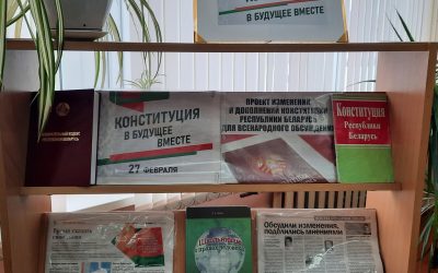 Тематическая выставка «Конституция — в будущее вместе»