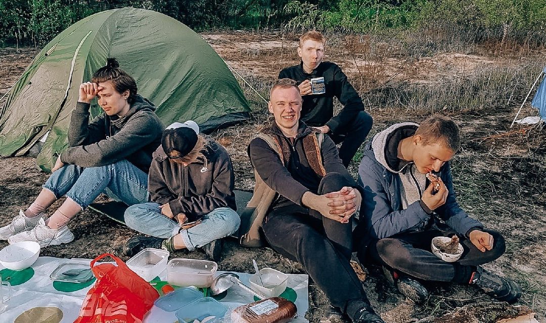 Пеший поход по маршруту