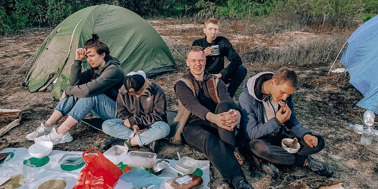 Пеший поход по маршруту
