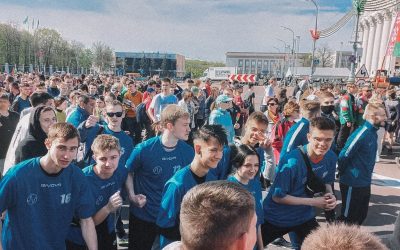 В едином забеге под флагом страны