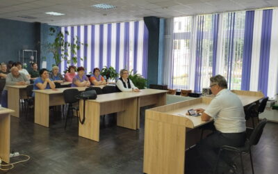 Встреча с преподавателем ГОО «Белорусское добровольное пожарное общество»