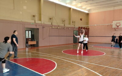 Дружеская встреча по волейболу среди педагогических работников колледжа