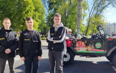 Наша молодежь всегда готова прийти на помощь!