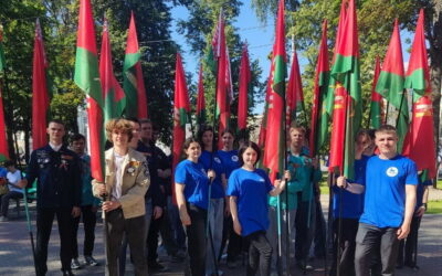 Участие в торжественном шествии в честь Дня Независимости Республики Беларусь