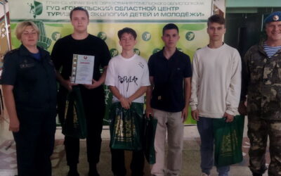 Награждение волонтёрского отряда «Искра» 