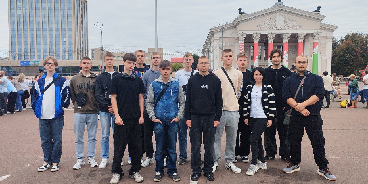 Праздничный концерт в честь дня рождения города Гомеля