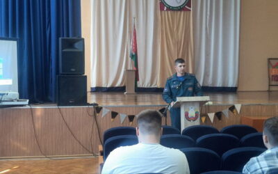 Встреча с сотрудником Гомельского городского отдела по ЧС