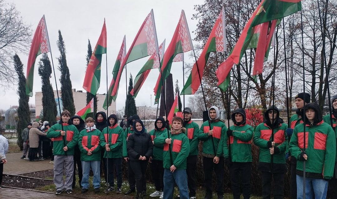 Участие в торжественном митинге