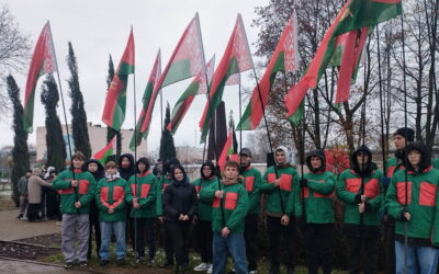 Участие в торжественном митинге