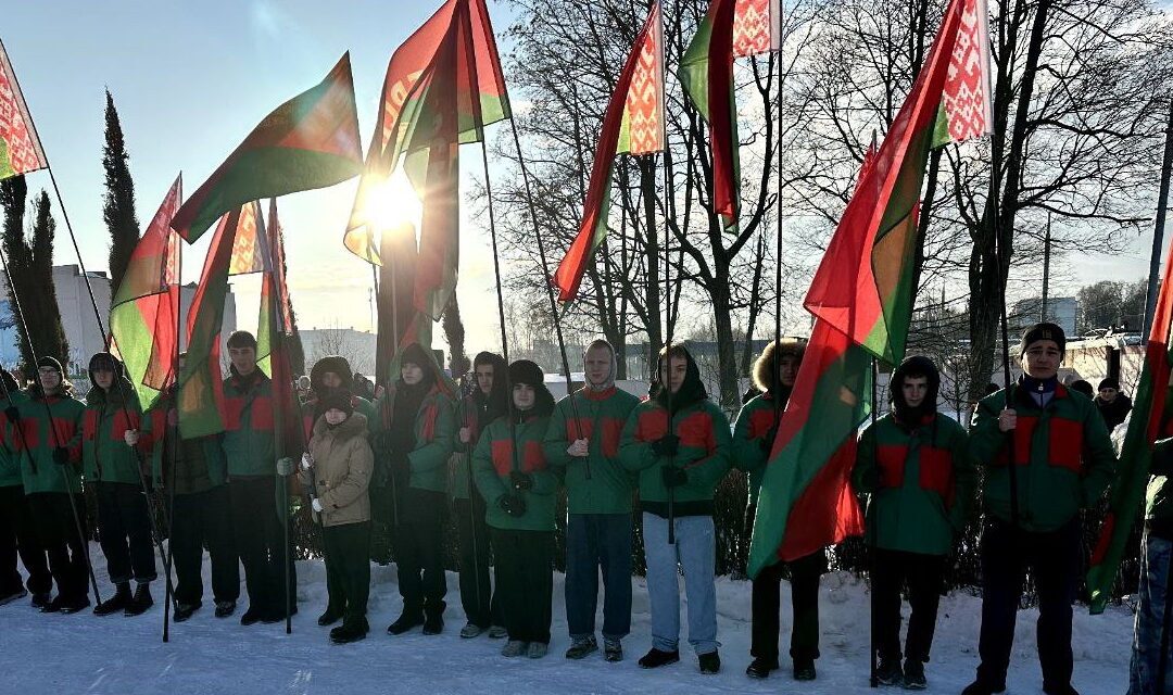 Участие в районном торжественном митинге