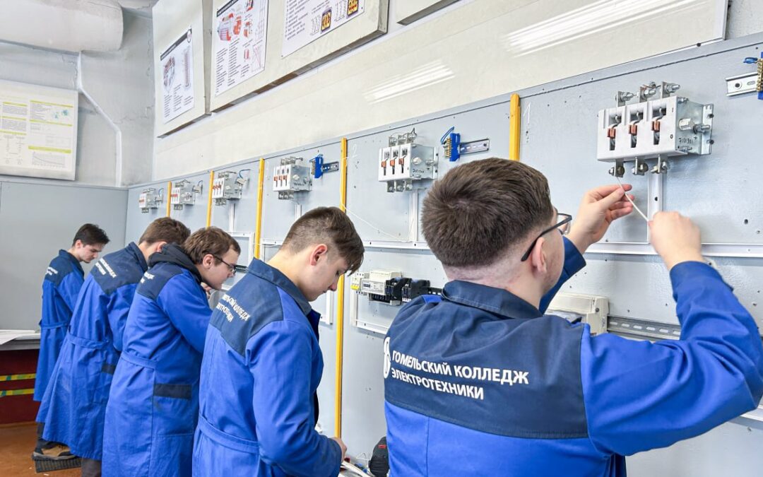 практический этап конкурса «электромонтаж»