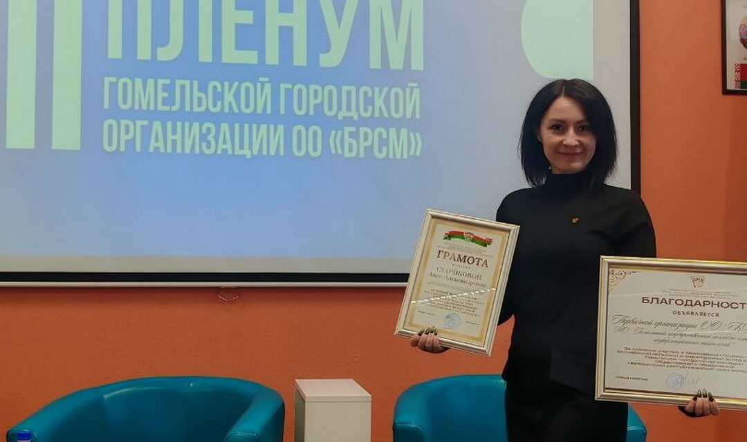 II Пленум Гомельской городской организации ОО «БРСМ»