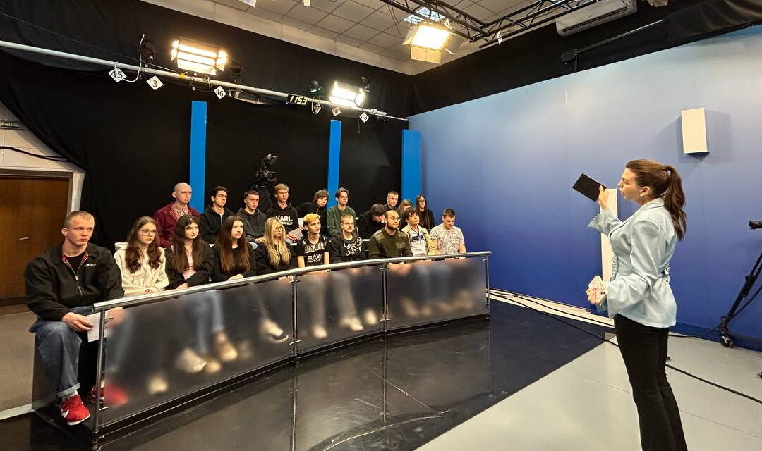 Молодежь колледжа в эфире ток‑шоу «Чёрное и Белое»! 