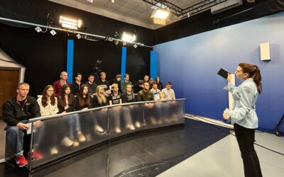 Молодежь колледжа в эфире ток‑шоу «Чёрное и Белое»! 