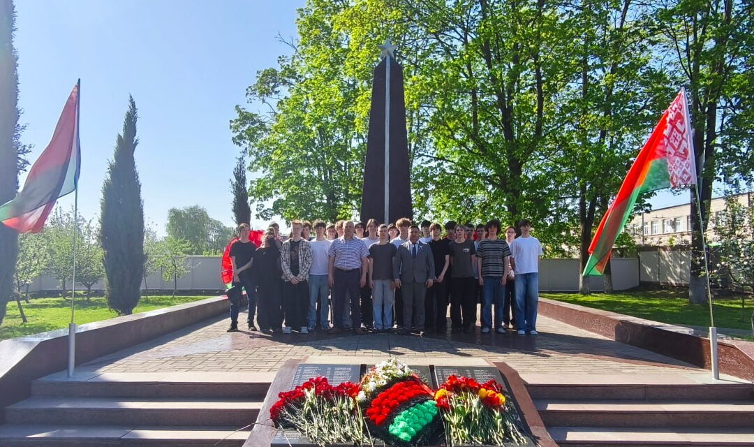 Участие в торжественном митинге